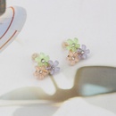New Acrylic Colorful Flower Stud Earrings for Women Simple Spot Fashion Copper Fresh Design Hot Sale Earringspicture7