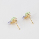 New Acrylic Colorful Flower Stud Earrings for Women Simple Spot Fashion Copper Fresh Design Hot Sale Earringspicture9