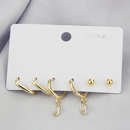 ins Korean version earrings simple suit fashion inlaid zirconium diy earringspicture11