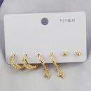 ins Korean version earrings simple suit fashion inlaid zirconium diy earringspicture12