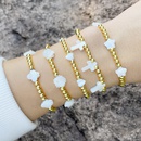 European and American Bracelets Ins Trendy Fashion Shell Cross Love FivePointed Star Rose Beaded Elastic Bracelet Bre65picture9