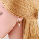 Letter love elephant earrings niche design earrings European and American new earringspicture11