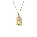 retro copper zircon variety of cross Maria pendant necklace wholesalepicture47