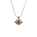 Europe and America Copper Zircon Eyes Pendants Necklaces Wholesale Jewelrypicture12