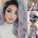 Amazon Foreign Trade CrossBorder ECommerce Wig European and American Long Hair Chemical Fiber Gradient Granny Grey Rose Net HighEnd Supplypicture24