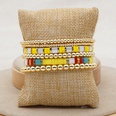 Fashion Street Trendy MultiLayer Twin Beaded High Quality Color Retention Golden Balls Tila Bead Woven Braceletpicture18