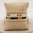 Fashion Street Trendy MultiLayer Twin Beaded High Quality Color Retention Golden Balls Tila Bead Woven Braceletpicture22