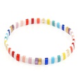 European and American personality tila rainbow beads small bracelet bohemian beach stylepicture13