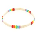22 Years CrossBorder New Arrival Bohemian Style Rainbow Small Bracelet Female Beach Vacation Couple Personality Twin Small Braceletpicture14