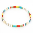 INS Bohemian Beach Travel Vacation Jewelry Tila Beads Handmade Beaded Rainbow Color Small Bracelet for Womenpicture18