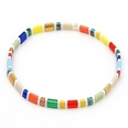 INS Bohemian Beach Travel Vacation Jewelry Tila Beads Handmade Beaded Rainbow Color Small Bracelet for Womenpicture17