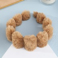Korean version of autumn and winter imitation rabbit fur hair hoop fold hairband hair accessoriespicture12