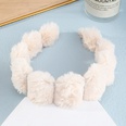 Korean version of autumn and winter imitation rabbit fur hair hoop fold hairband hair accessoriespicture13