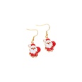 European and American new fashion Christmas dripping Santa Claus earrings jewelry wholesalepicture12