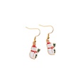European and American new fashion Christmas dripping Santa Claus earrings jewelry wholesalepicture13