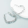 fashion personality chain heartshaped earrings minimalist style creative earringspicture13