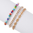 claw chain color rice beads simple foot ornaments fashion temperament creative anklet setpicture12