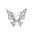 Korean version of new fashion diamond butterfly brooch clothing accessoriespicture12