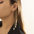 personality fashion diamond tassel chain earring sequin ear bone clippicture12