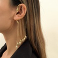 tassel chain skull head earrings fashion geometric ear bone clip earringspicture12