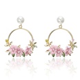 Korean Style Fashionable Elegant Ins Same Style Flower Stud Earrings Sweet Polymer Clay Pearl Earrings Flower Earrings Female Hotpicture11