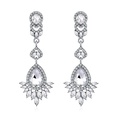 Fashion retro water drop earrings crystal earrings jewelrypicture12