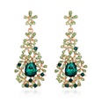 new simple stained glass rhinestone earrings fashion earrings wholesalepicture12