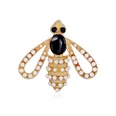 New fashion insect bee brooch diamondstudded pearl brooch clothing accessoriespicture12
