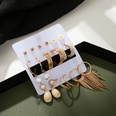 heart imitation pearl earrings 9 pairs of creative personality earrings set wholesalepicture13