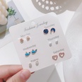 Korean version of autumn and winter earrings set temperament pearl bow earrings wholesalepicture23