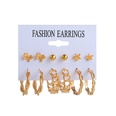New circle 6 pairs of earrings set fashion pattern earrings pearl earrings wholesalepicture15