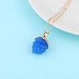 personality bayberry ball pendant necklace imitation natural stone resin retro jewelrypicture16