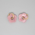 new retro cute acrylic resin flower earrings crossborder jewelrypicture16