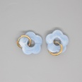 new retro cute acrylic resin flower earrings crossborder jewelrypicture17