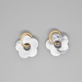 new retro cute acrylic resin flower earrings crossborder jewelrypicture24