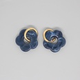 new retro cute acrylic resin flower earrings crossborder jewelrypicture25