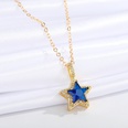 jewelry microinlaid star necklace simple fivepointed star pendant clavicle chain jewelrypicture17