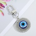 Creative Devils Eye Keychain Blue Eyes Key Ring Handbag Pendant Oil Dripping Eyes Door Latch CrossBorder Sold Jewelrypicture17
