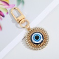 Creative Devils Eye Keychain Blue Eyes Key Ring Handbag Pendant Oil Dripping Eyes Door Latch CrossBorder Sold Jewelrypicture20