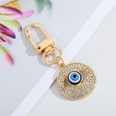 Creative Devils Eye Keychain Blue Eyes Key Ring Handbag Pendant Oil Dripping Eyes Door Latch CrossBorder Sold Jewelrypicture27