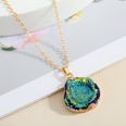 jewelry imitation natural stone necklace water drop resin agate piece pendant necklace earringpicture18