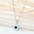 Retro simple color resin Turkish eye necklace demon eye pendant necklacepicture22
