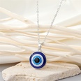 European CrossBorder Sold Jewelry Retro Simple More Sizes Devils Eye Necklace round Blue Eyes Clavicle Chain Femalepicture25