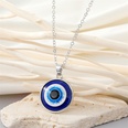 European CrossBorder Sold Jewelry Retro Simple More Sizes Devils Eye Necklace round Blue Eyes Clavicle Chain Femalepicture26