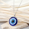 European CrossBorder Sold Jewelry Retro Simple More Sizes Devils Eye Necklace round Blue Eyes Clavicle Chain Femalepicture30