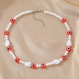 Bohemian color devils eye rice bead necklace eyes clavicle chain femalepicture17