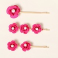 Korean new style pearl hairpin retro rose flower bangs side clip hairpinpicture14