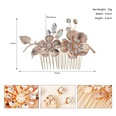 bridal headdress with rhinestone comb wedding wedding dress accessories fashion hair combpicture14