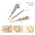 Best Seller in Europe and America Fashion Sweet Rhinestone Hairpin Mori Style Bang Side Clip Everyday Joker Metal Barrettespicture14