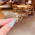Korean microinlaid zircon ring opening adjustable Korean fashion ringpicture28